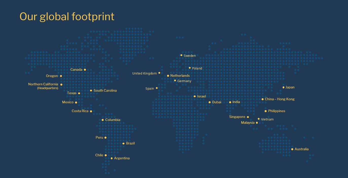 AER Worldwide Global Footprint